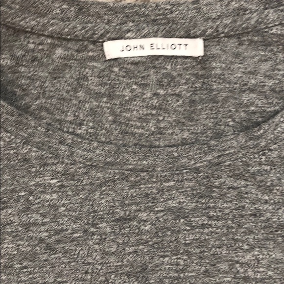 John Elliot gray T-shirt size 5 - Picture 2 of 3